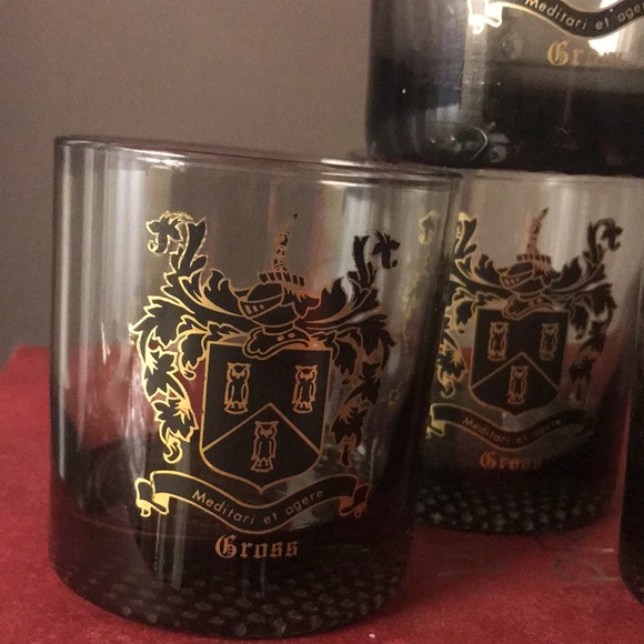 Faricy Irish Coat of Arms Nob Hill Tumblers - Set of 4 - Picture 6 of 9